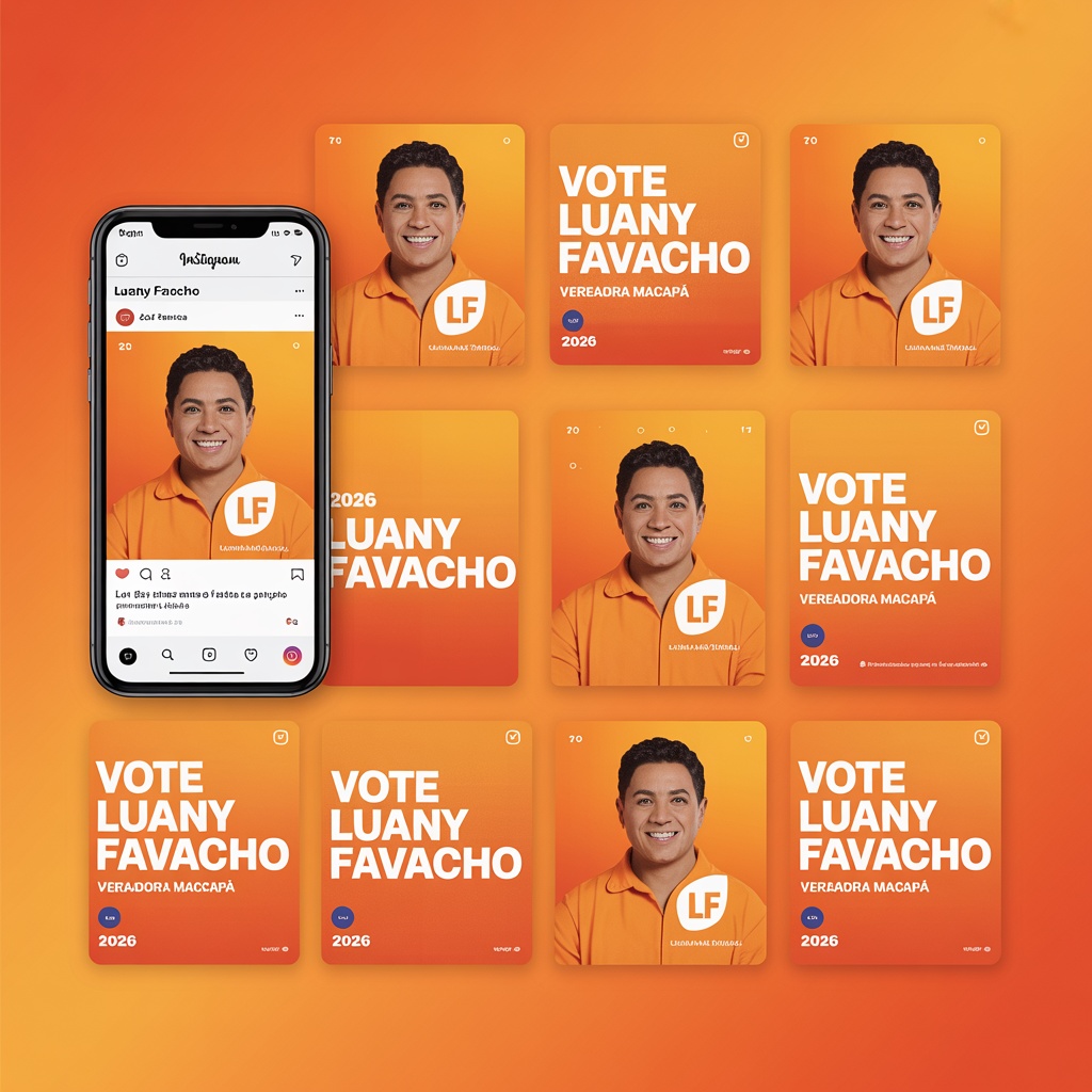Grid Instagram Luany Favacho