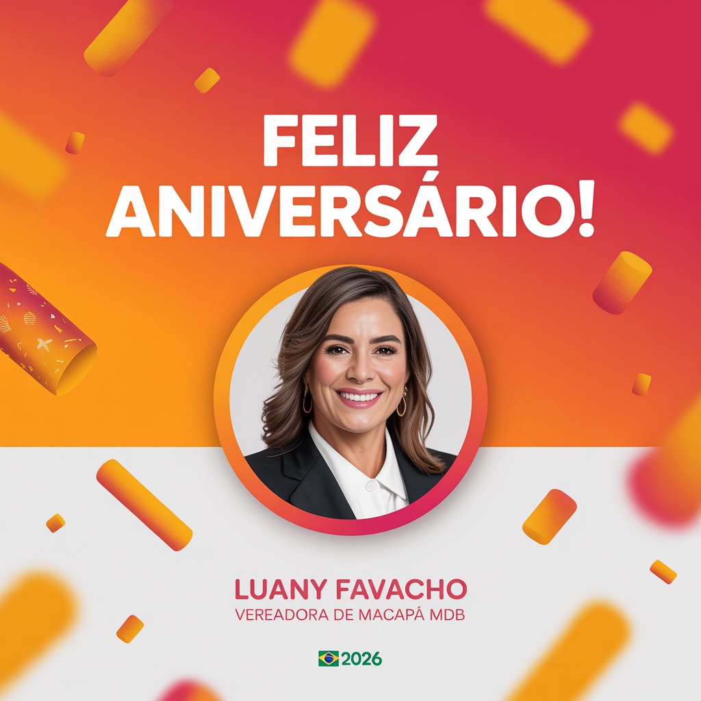 Post Parabéns Luany Favacho