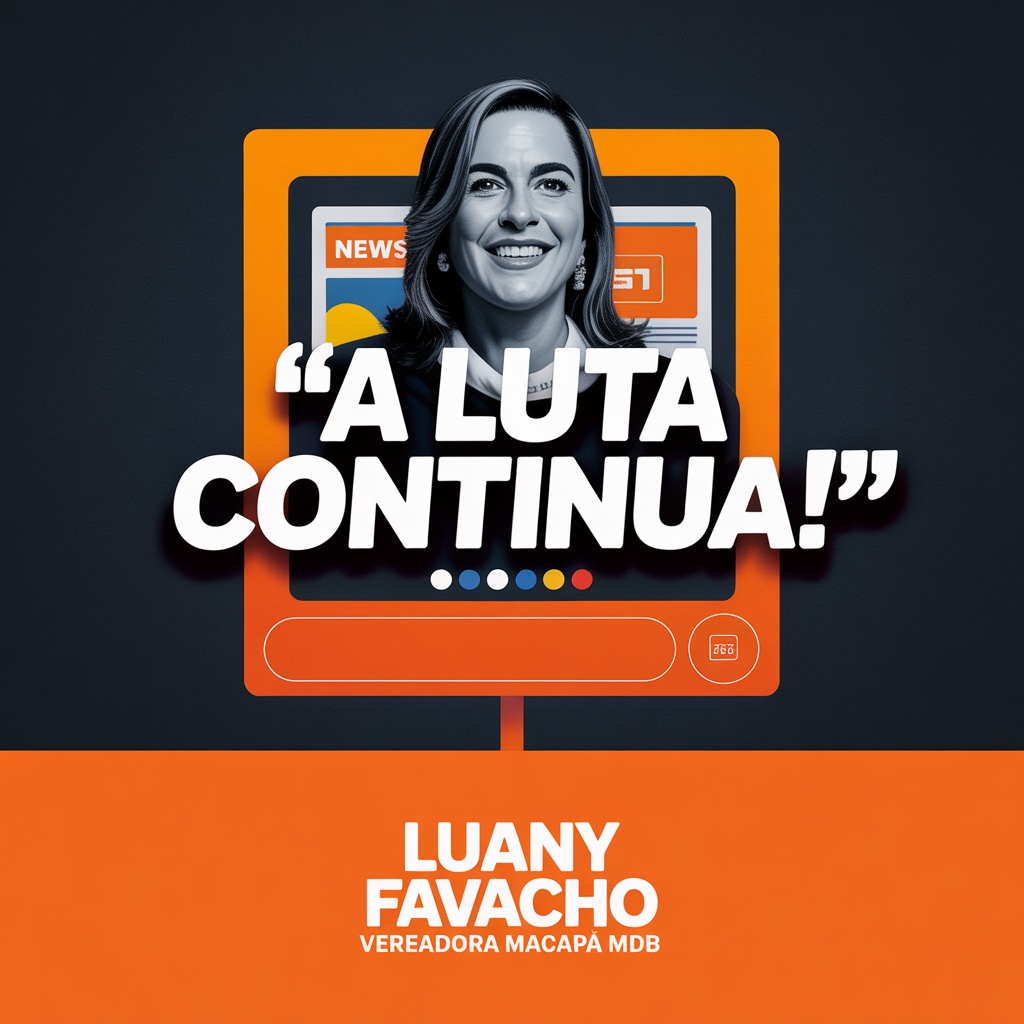 Post Na Mídia Luany Favacho