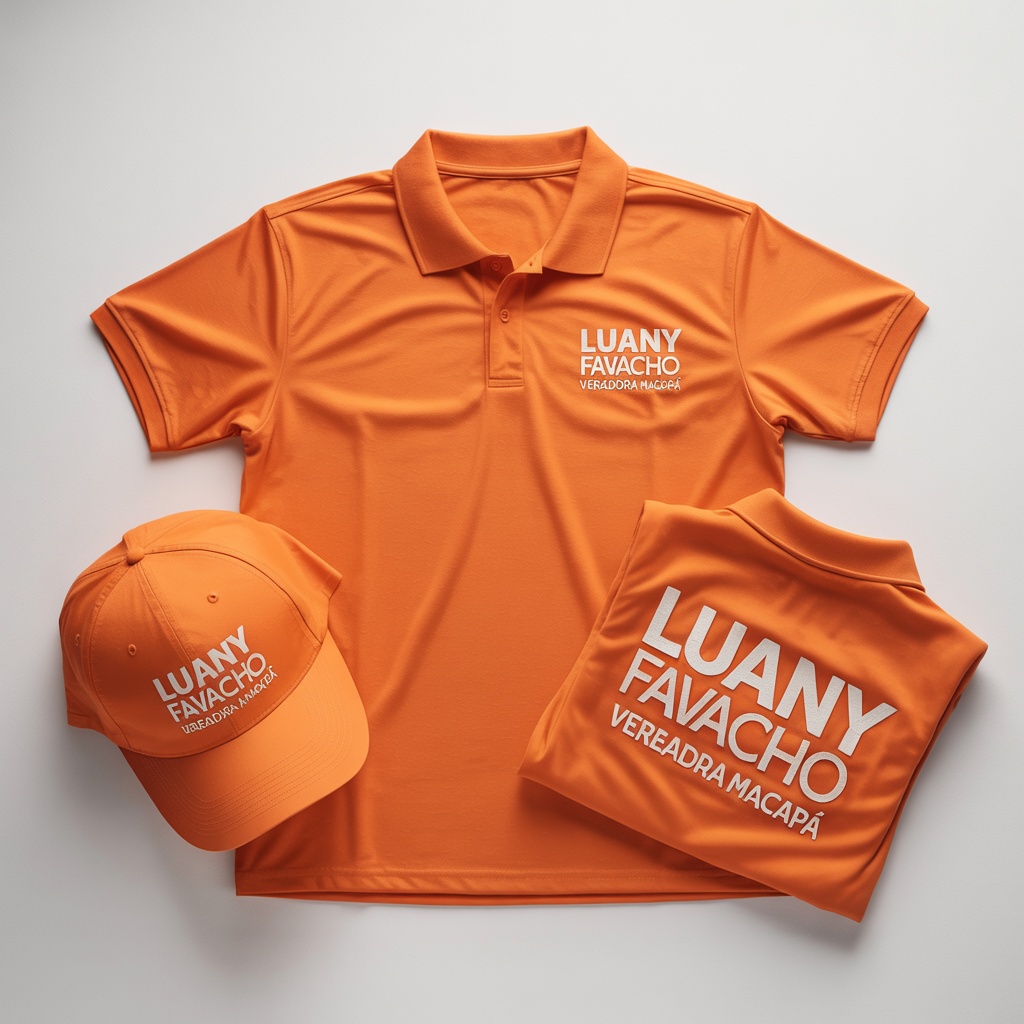 Uniformes Equipe de Campanha Luany Favacho
