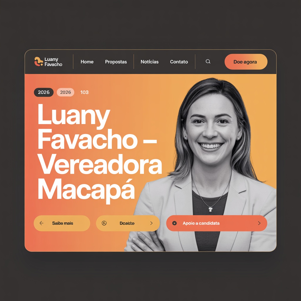 Site Institucional Luany Favacho